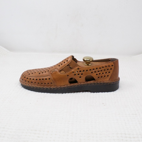 Rieker Shoes - Rieker Antistress Slip On Leather Comfort Shoes 9